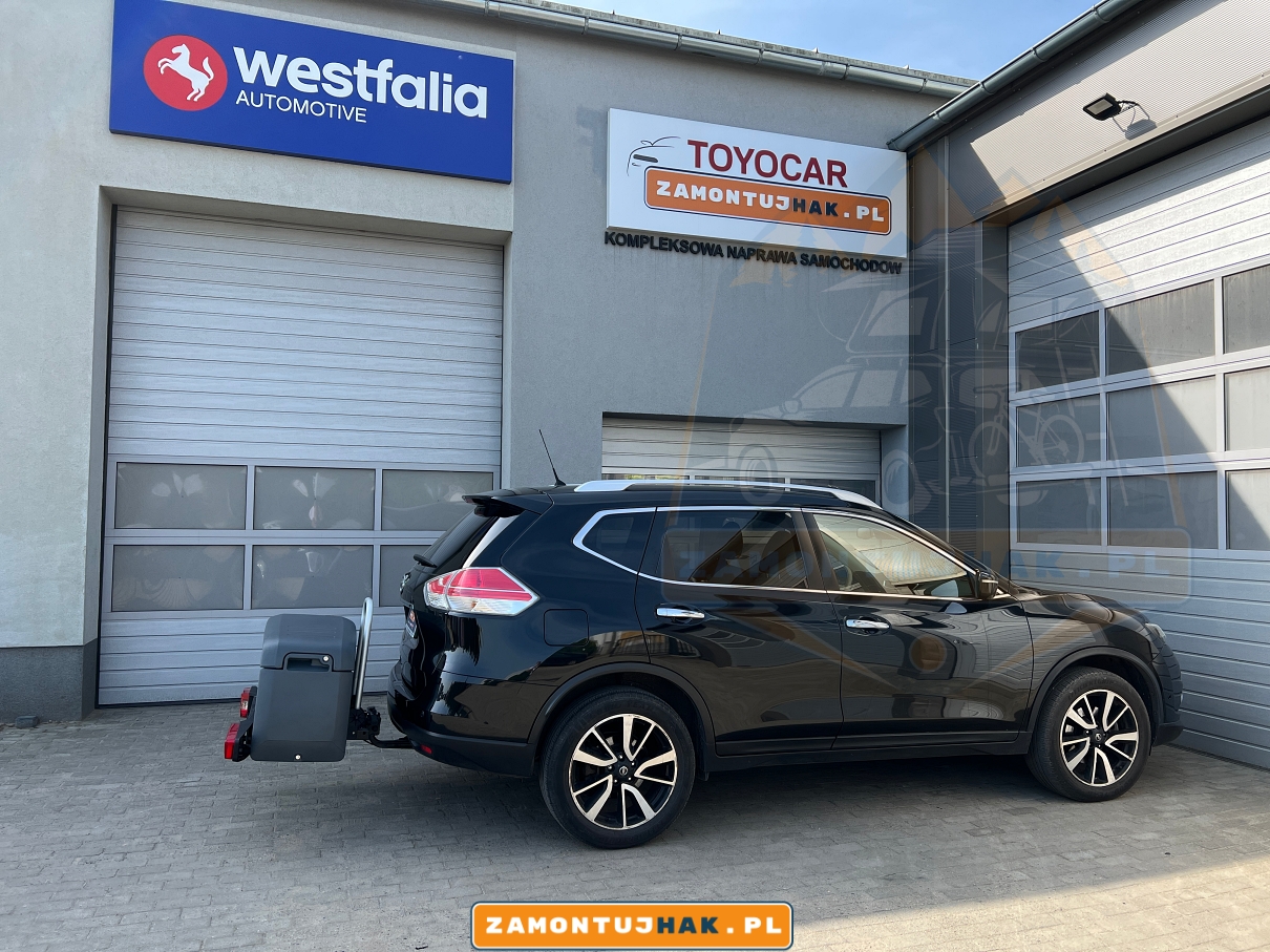 Rozwiązanie transportowe do Nissana X-Trail 2017 z hakiem